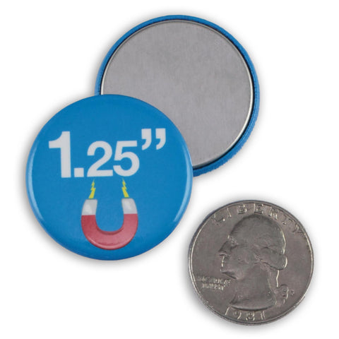 Custom Fridge Magnets 3.5 inch  Large Magnet-backed Button –
